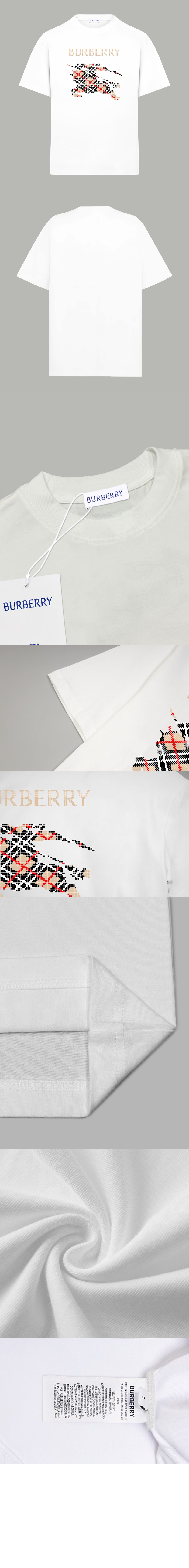 미러급레플리카사이트 | 명품레플리카 전문 쇼핑몰  | A퀄리티 - 크로스 스티치 EKD​ 코튼 티셔츠 &gt; 버버리