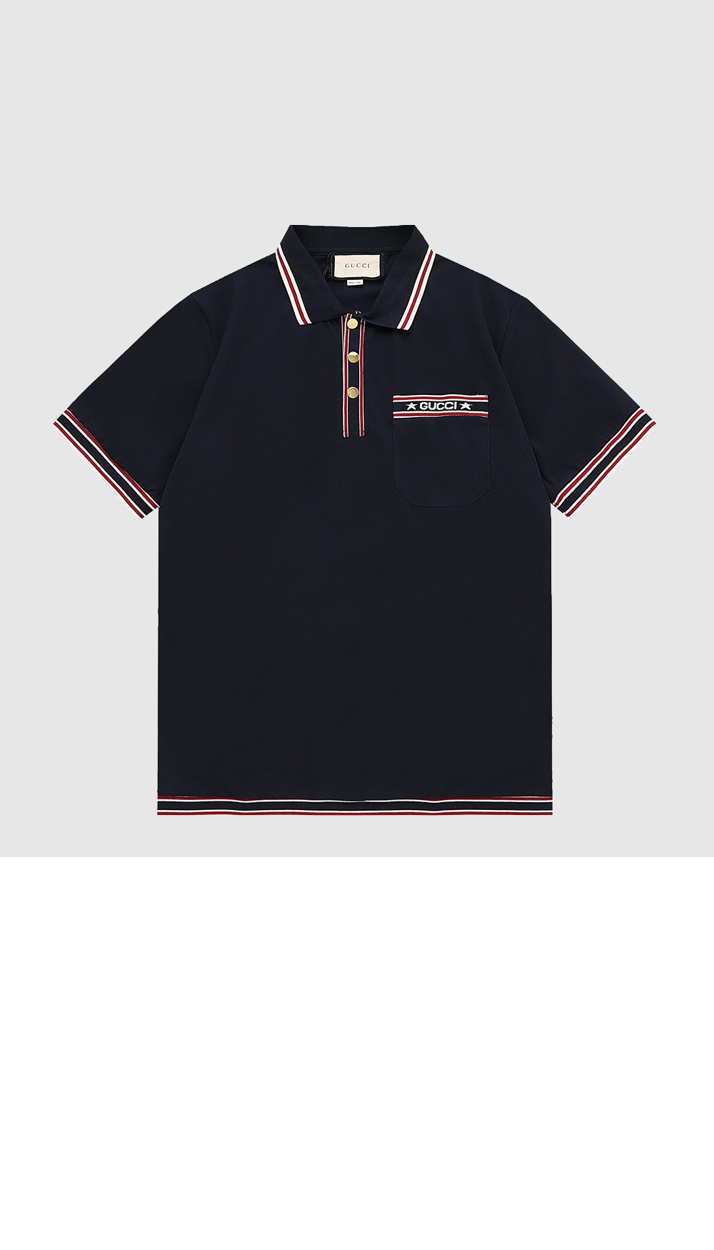 미러급레플리카사이트 | 명품레플리카 전문 쇼핑몰  | A퀄리티 - 스트레치 비스코스 폴로 탑 &gt; 구찌