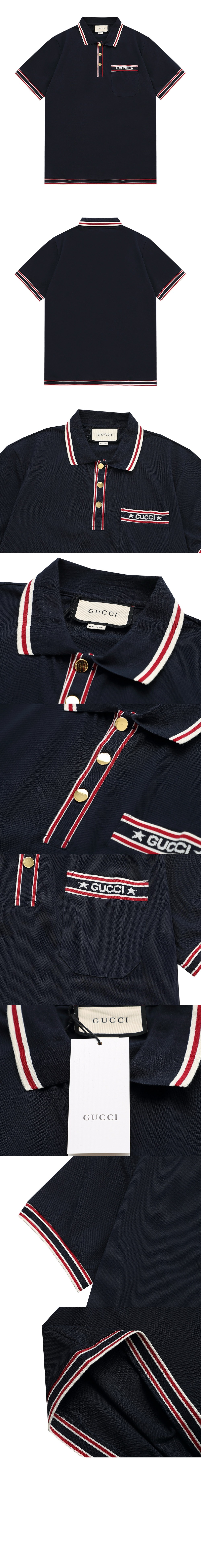 미러급레플리카사이트 | 명품레플리카 전문 쇼핑몰  | A퀄리티 - 스트레치 비스코스 폴로 탑 &gt; 구찌