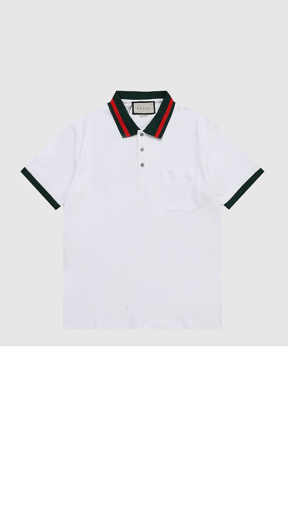 미러급레플리카사이트 | 명품레플리카 전문 쇼핑몰  | A퀄리티 - 스트레치 비스코스 폴로 탑 &gt; 구찌