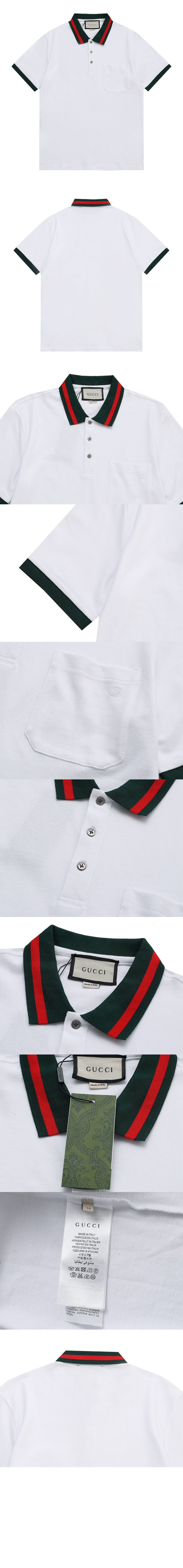 미러급레플리카사이트 | 명품레플리카 전문 쇼핑몰  | A퀄리티 - 스트레치 비스코스 폴로 탑 &gt; 구찌