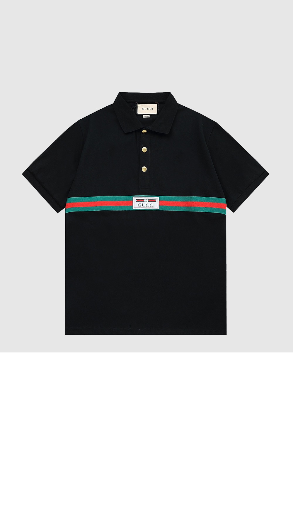 미러급레플리카사이트 | 명품레플리카 전문 쇼핑몰  | A퀄리티 - 스트레치 비스코스 폴로 탑 &gt; 구찌