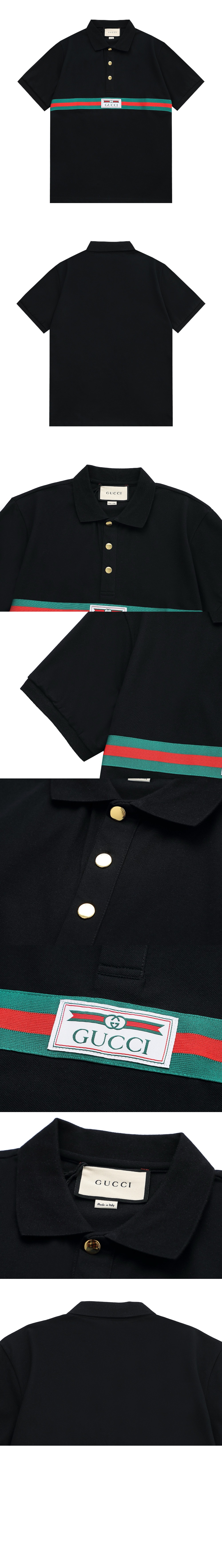 미러급레플리카사이트 | 명품레플리카 전문 쇼핑몰  | A퀄리티 - 스트레치 비스코스 폴로 탑 &gt; 구찌