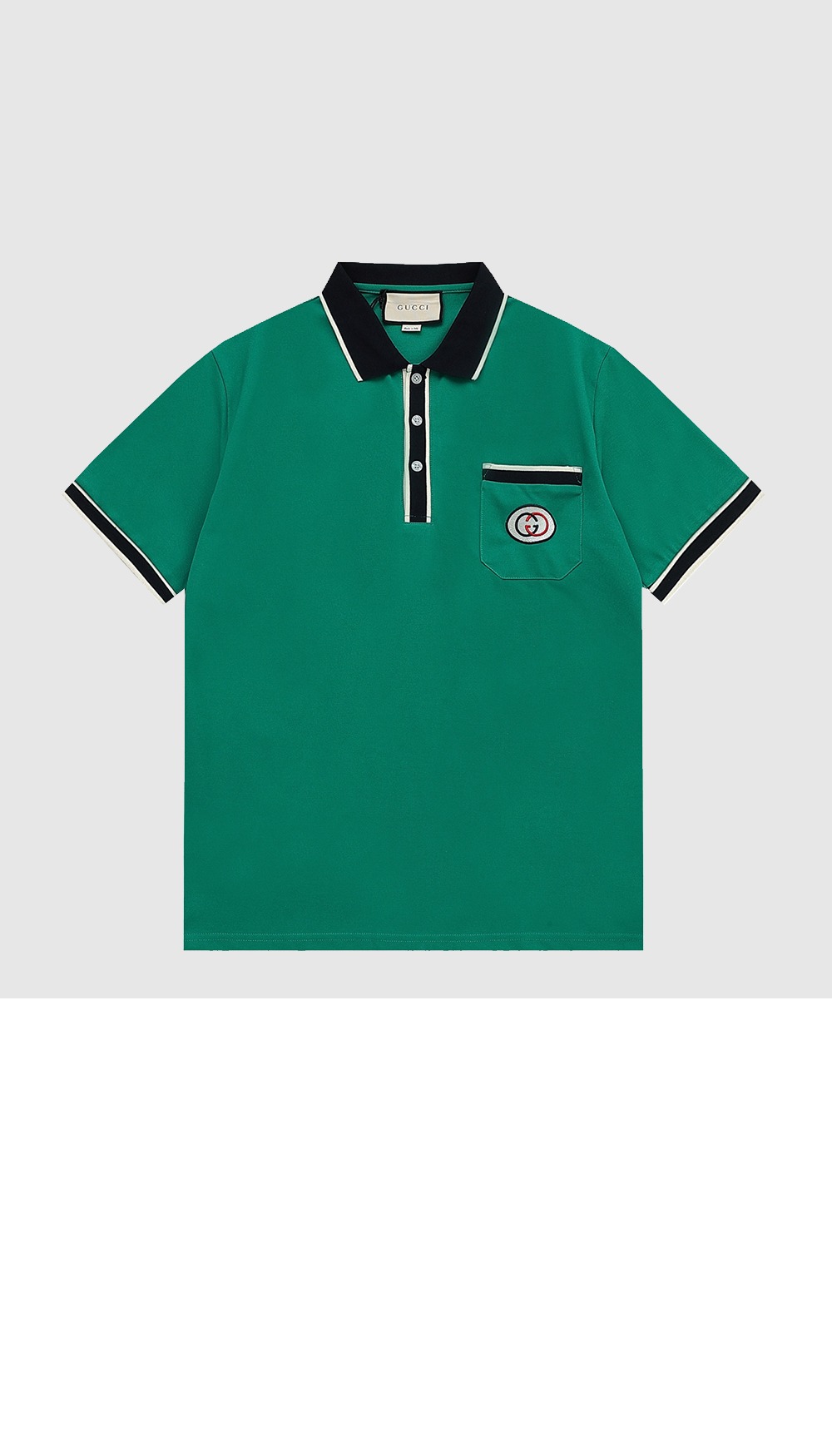 미러급레플리카사이트 | 명품레플리카 전문 쇼핑몰  | A퀄리티 - 스트레치 비스코스 폴로 탑 &gt; 구찌