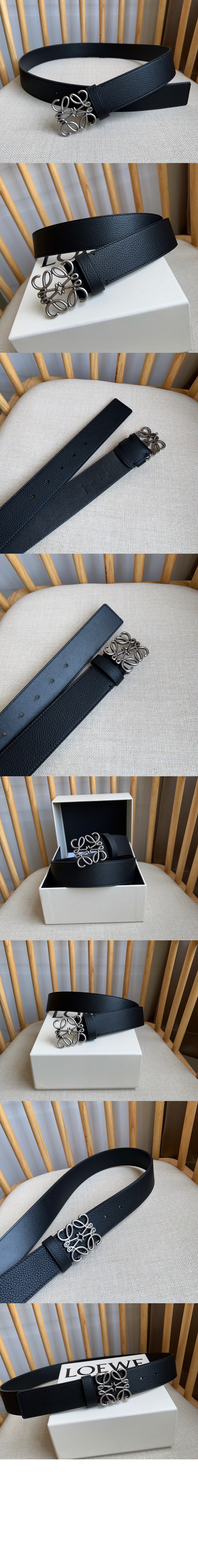 미러급레플리카사이트 | 명품레플리카 전문 쇼핑몰  | A퀄리티 - 탄력 있는 갈은 송아지 가죽의 청키 애너그램 벨트 &gt; 로에베