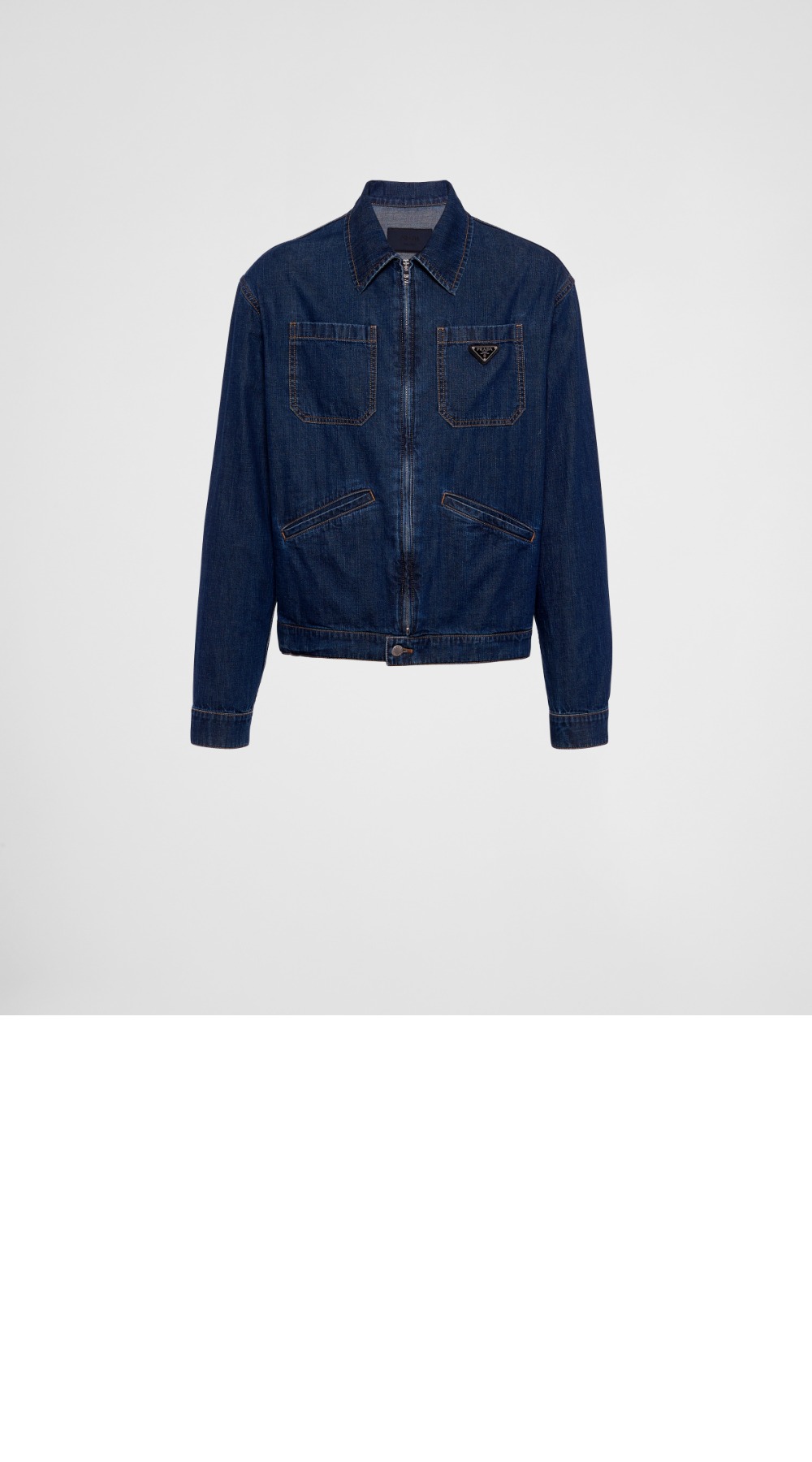 미러급레플리카사이트 | 명품레플리카 전문 쇼핑몰  | A퀄리티 - 라이트 데님 지퍼 재킷 &gt; 프라다
