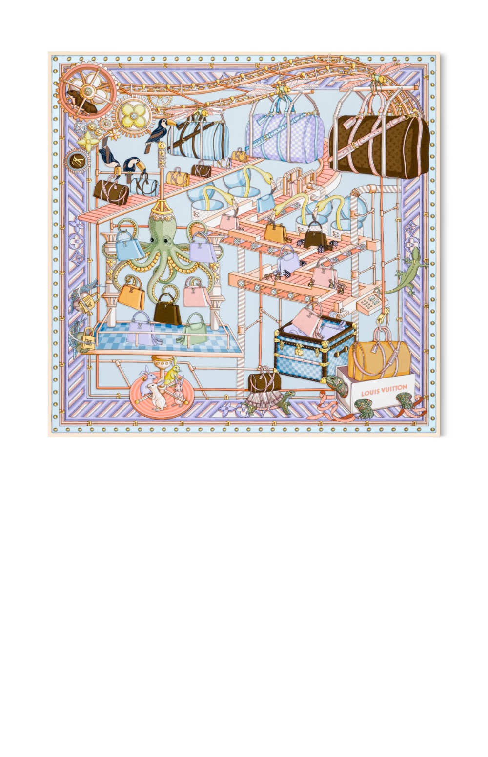 미러급레플리카사이트 | 명품레플리카 전문 쇼핑몰  | A퀄리티 - WILD ATELIER  스퀘어 90 M96145 &gt; 루이비통