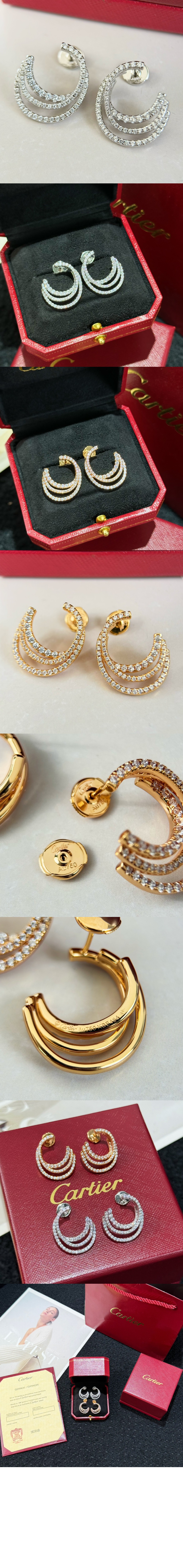 미러급레플리카사이트 | 명품레플리카 전문 쇼핑몰  | A퀄리티 - 후프 이어링 N8515137 &gt; 까르띠에