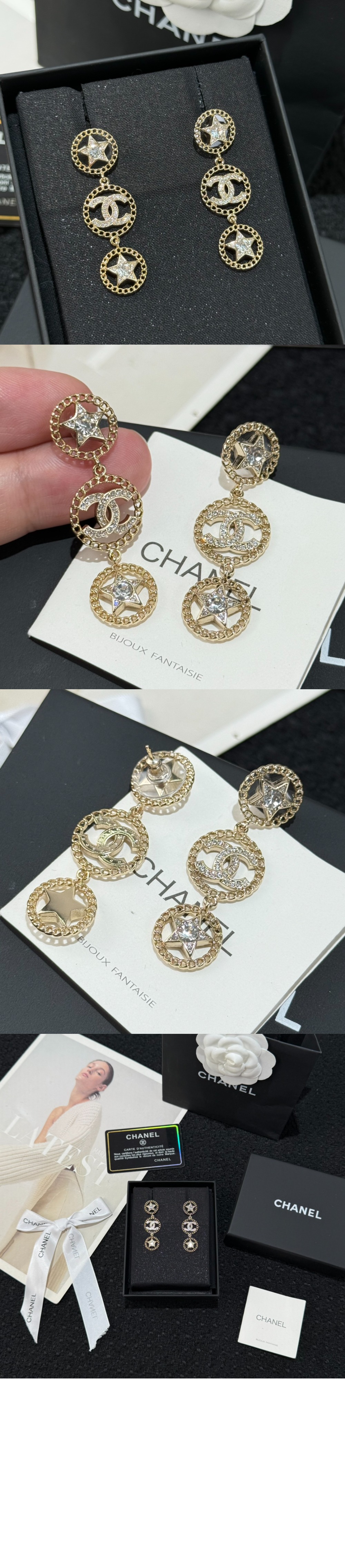 미러급레플리카사이트 | 명품레플리카 전문 쇼핑몰  | A퀄리티 - 펜던트 이어링 ABG334 &gt; 샤넬