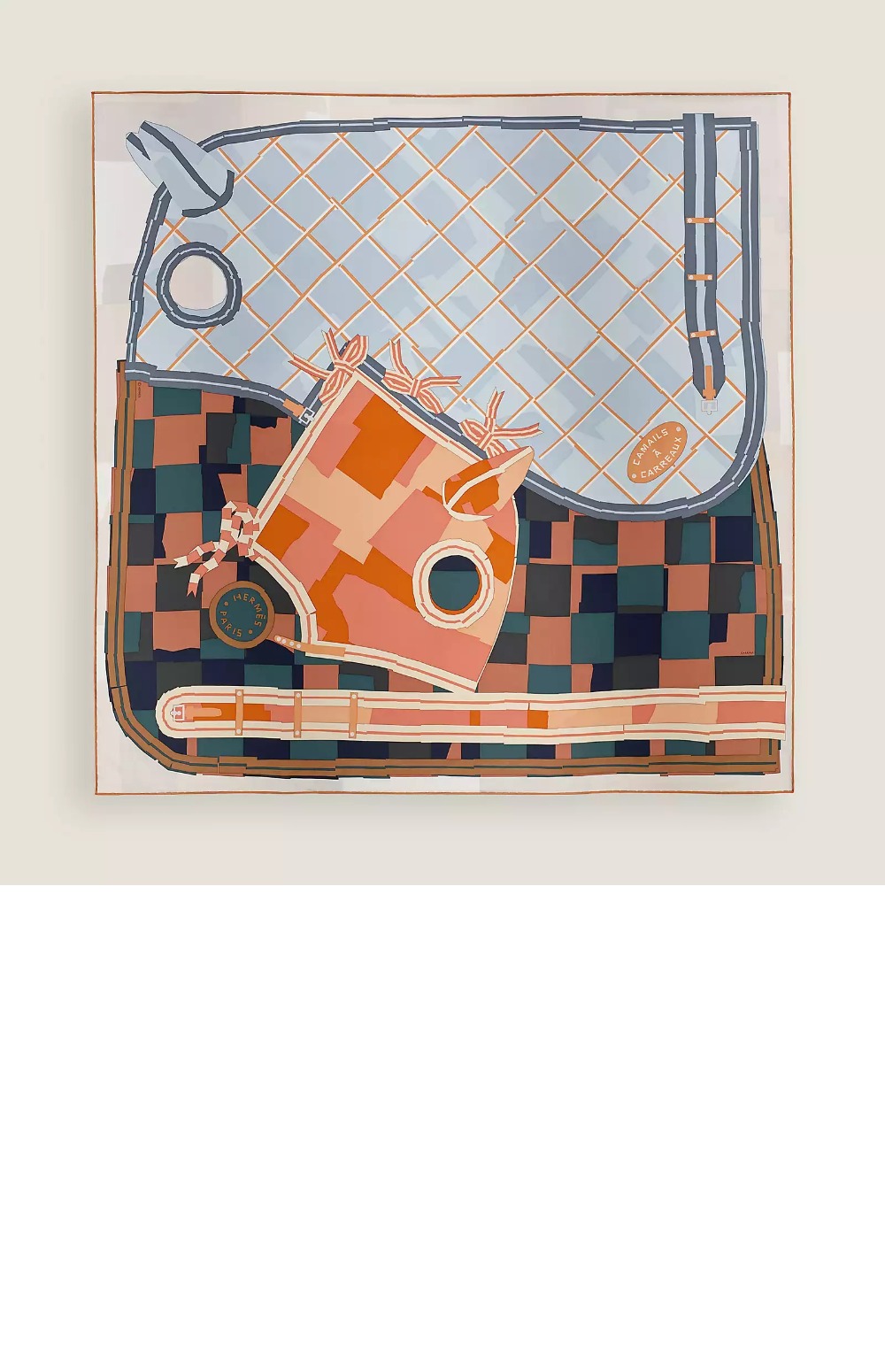 미러급레플리카사이트 | 명품레플리카 전문 쇼핑몰  | A퀄리티 - Camails a Carreaux 스카프 90 &gt; 에르메스