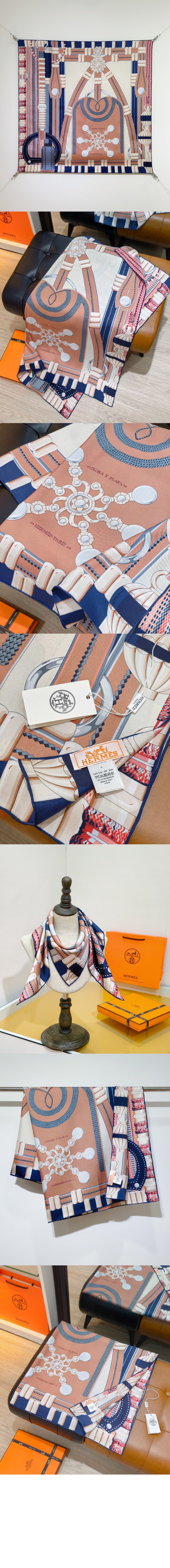 미러급레플리카사이트 | 명품레플리카 전문 쇼핑몰  | A퀄리티 - Flora y Plata 스카프 90 &gt; 에르메스