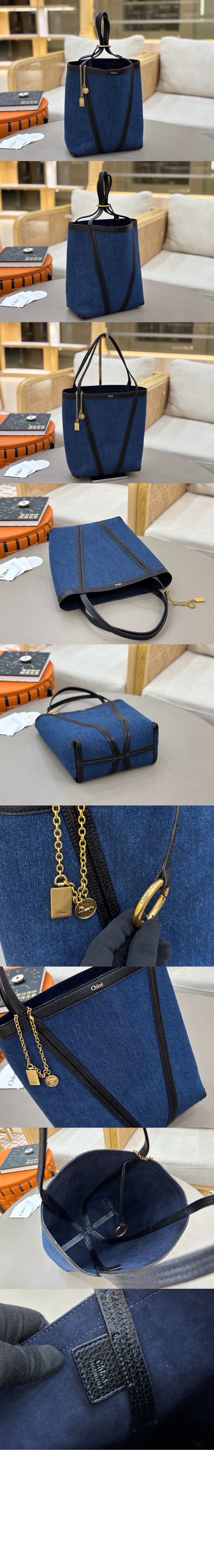 미러급레플리카사이트 | 명품레플리카 전문 쇼핑몰  | A퀄리티 - 데님 Spin 토트백 AS811 &gt; 끌로에
