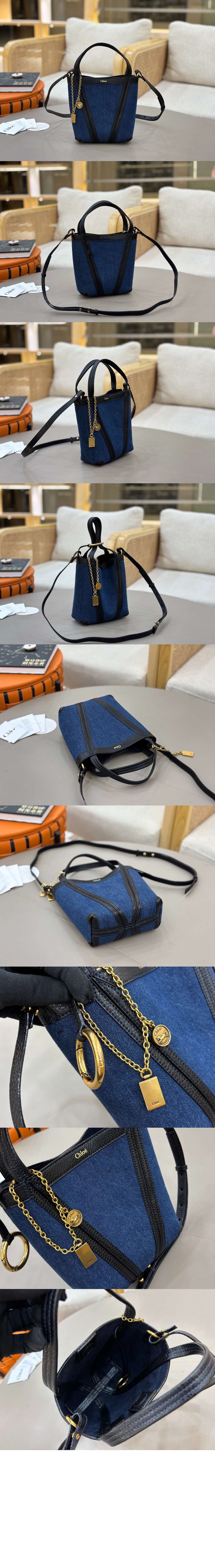 미러급레플리카사이트 | 명품레플리카 전문 쇼핑몰  | A퀄리티 - 데님 Spin 스몰 토트백 AS812 &gt; 끌로에