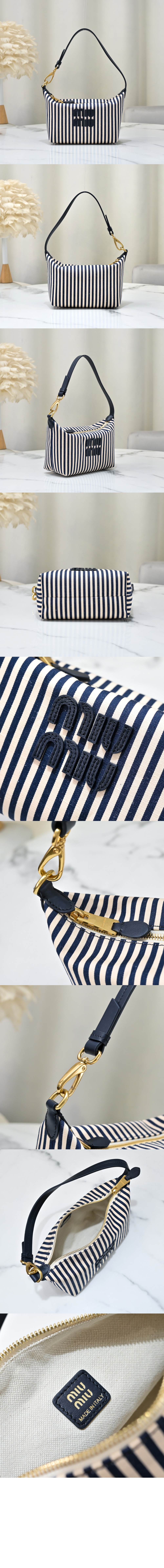 미러급레플리카사이트 | 명품레플리카 전문 쇼핑몰  | A퀄리티 - 로고 장식 자카드 패브릭 파우치 5NE841 &gt; 미우미우