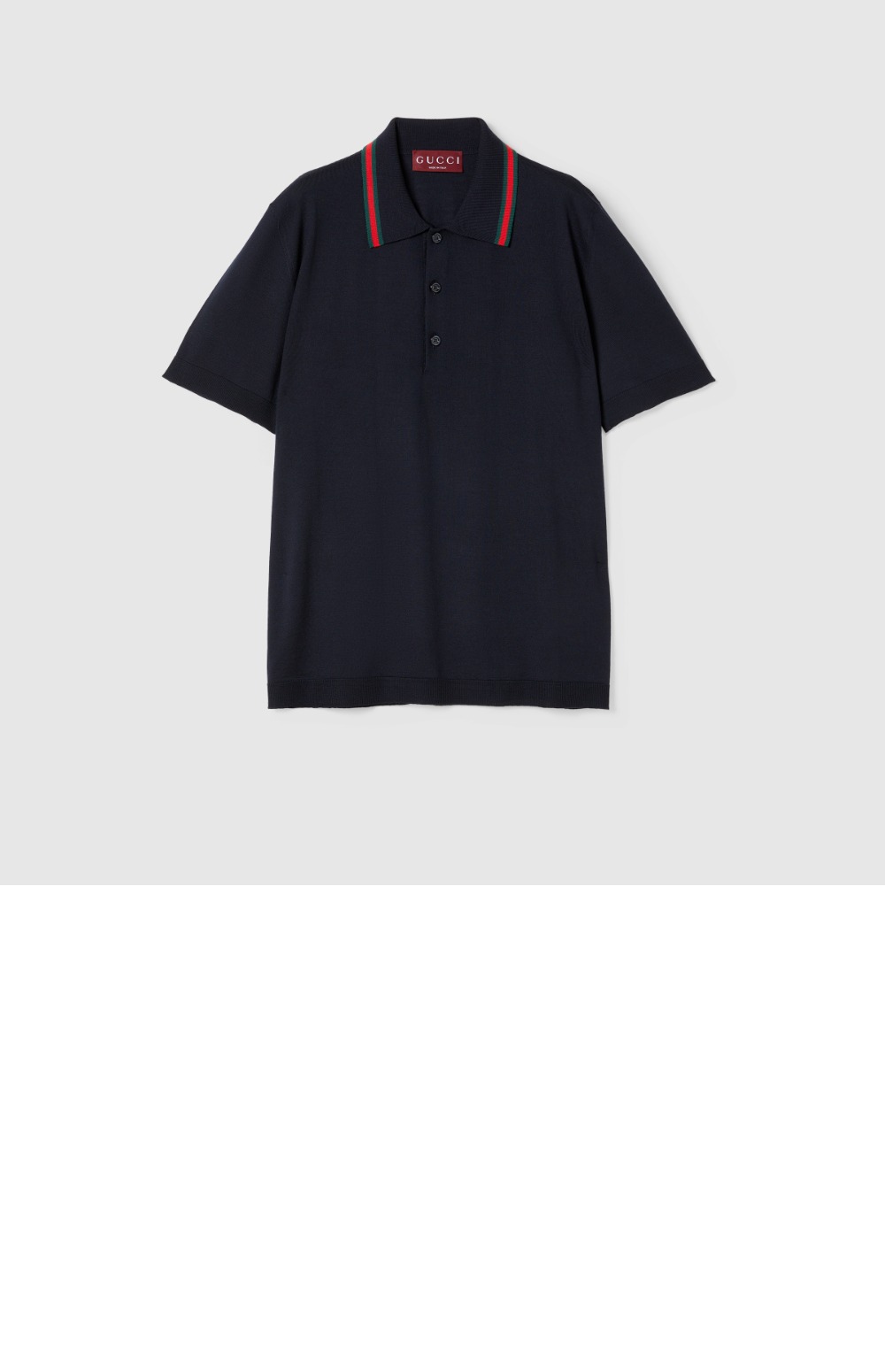 미러급레플리카사이트 | 명품레플리카 전문 쇼핑몰  | A퀄리티 - 웹 울 니트 폴로 셔츠 > 구찌