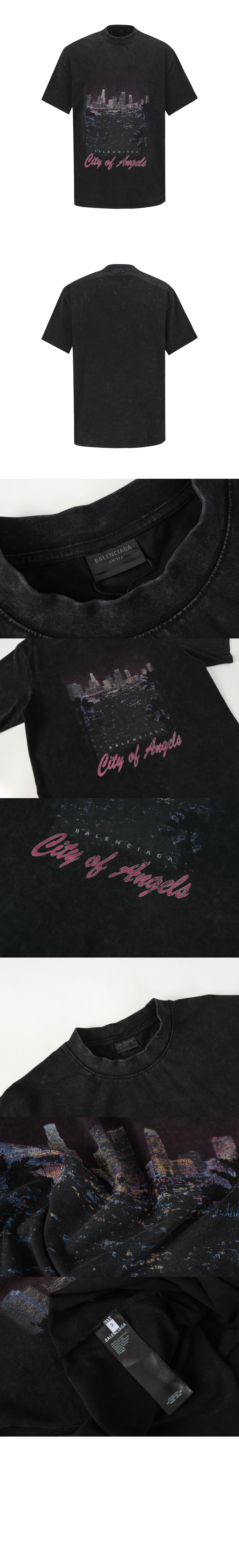 미러급레플리카사이트 | 명품레플리카 전문 쇼핑몰  | A퀄리티 - 시티 오브 엔젤스 미디엄 핏 티셔츠 &gt; 발렌시아가