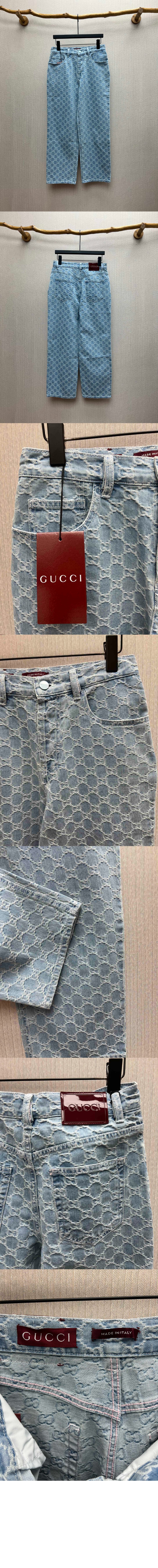미러급레플리카사이트 | 명품레플리카 전문 쇼핑몰  | A퀄리티 - GG 데님 자카드 팬츠 &gt; 구찌