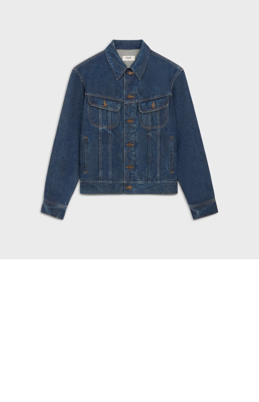 미러급레플리카사이트 | 명품레플리카 전문 쇼핑몰  | A퀄리티 - 트러커 재킷 로열 인디고 워시 데님 &gt; 셀린느