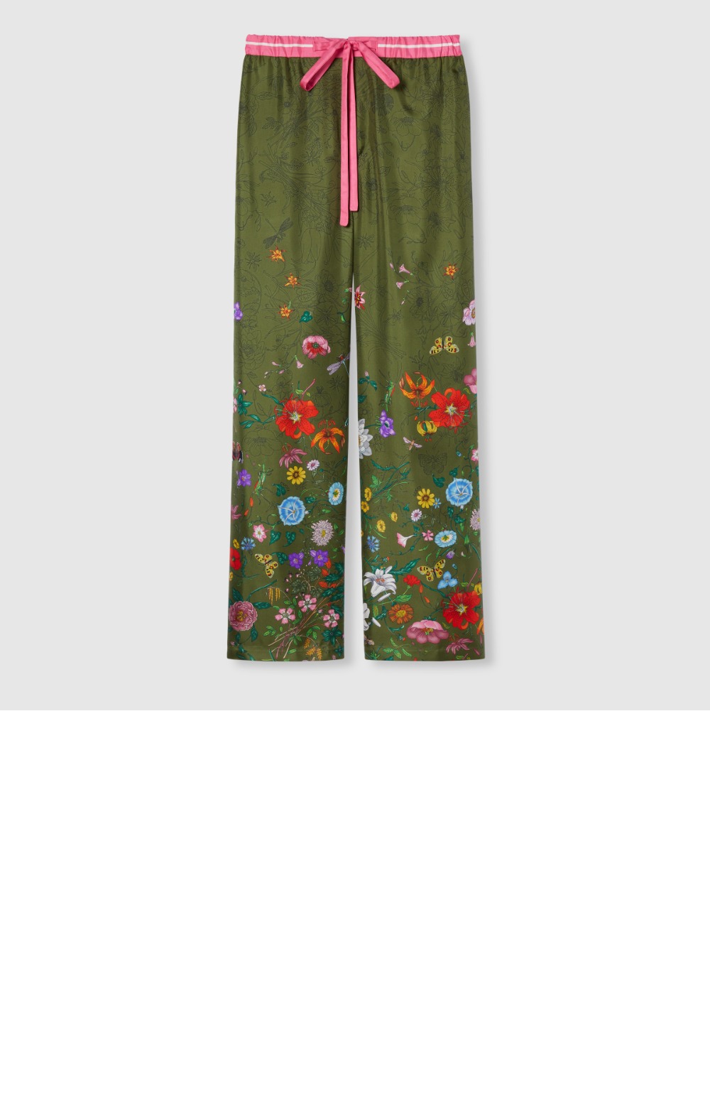 미러급레플리카사이트 | 명품레플리카 전문 쇼핑몰  | A퀄리티 - 프린트 실크 팬츠 &gt; 구찌