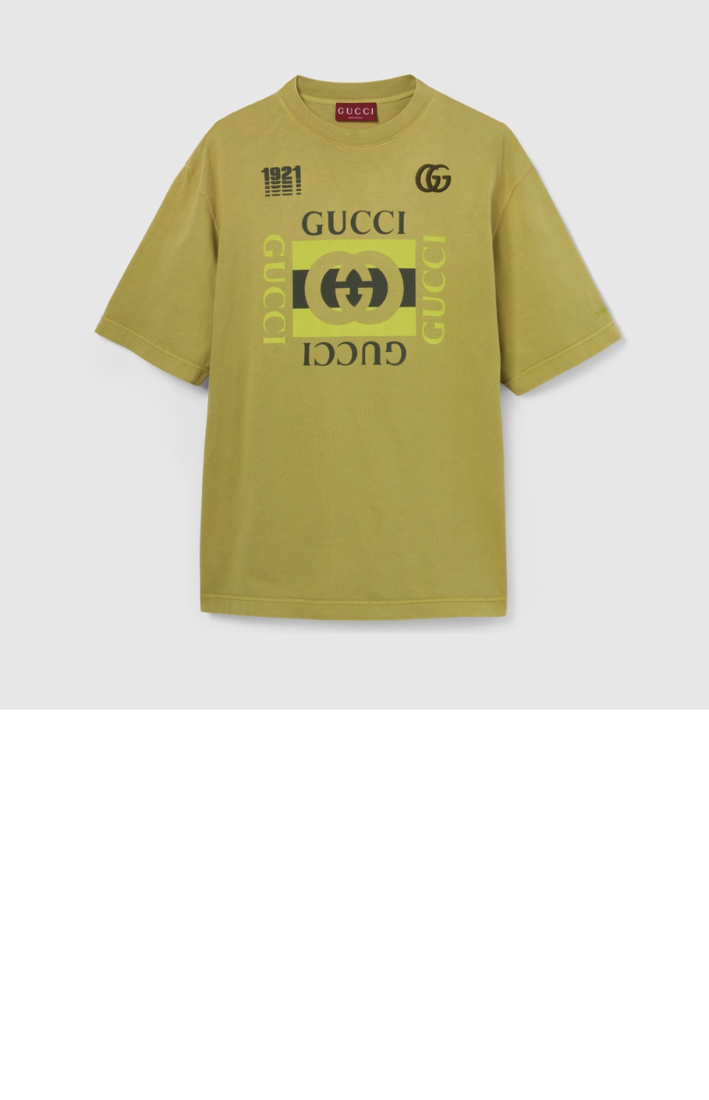 미러급레플리카사이트 | 명품레플리카 전문 쇼핑몰  | A퀄리티 - 프린트 코튼 저지 티셔츠 &gt; 구찌