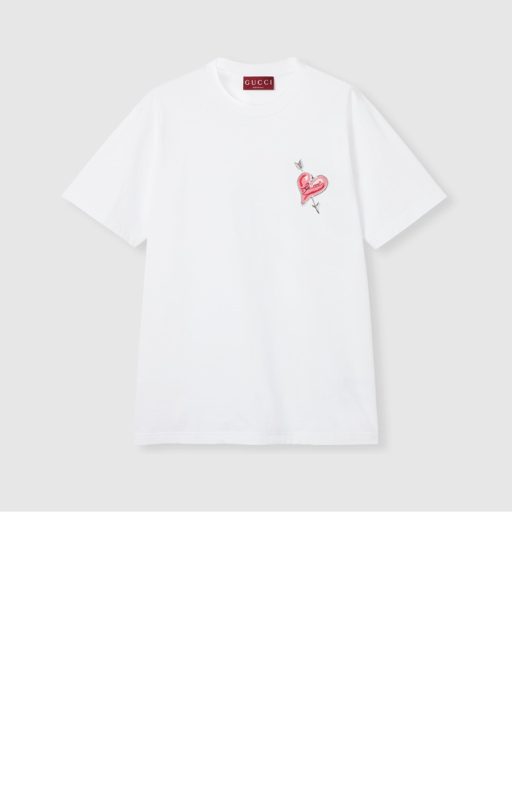 미러급레플리카사이트 | 명품레플리카 전문 쇼핑몰  | A퀄리티 - 패치 코튼 저지 티셔츠 &gt; 구찌