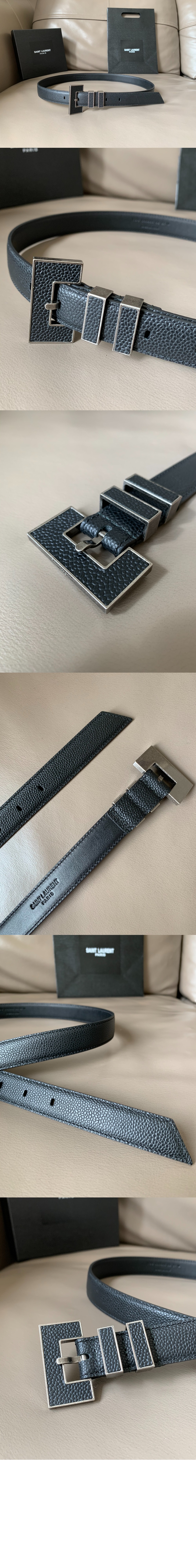 미러급레플리카사이트 | 명품레플리카 전문 쇼핑몰  | A퀄리티 - 레더 클래식 사각 버클 벨트 586217 &gt; 생로랑