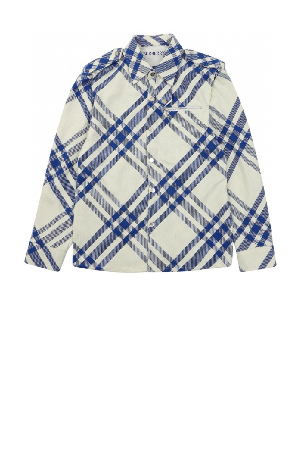 미러급레플리카사이트 | 명품레플리카 전문 쇼핑몰  | A퀄리티 - 대각선 스트라이프 지퍼 포켓 셔츠 &gt; 버버리