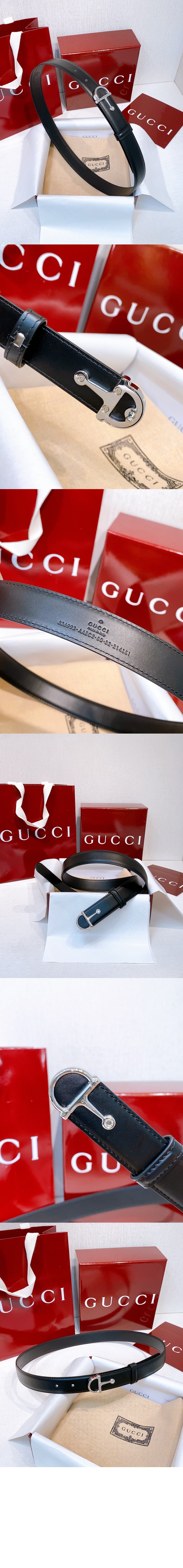 미러급레플리카사이트 | 명품레플리카 전문 쇼핑몰  | A퀄리티 - 하프 호스빗 버클이 달린 얇은 벨트 ‎836993 &gt; 구찌