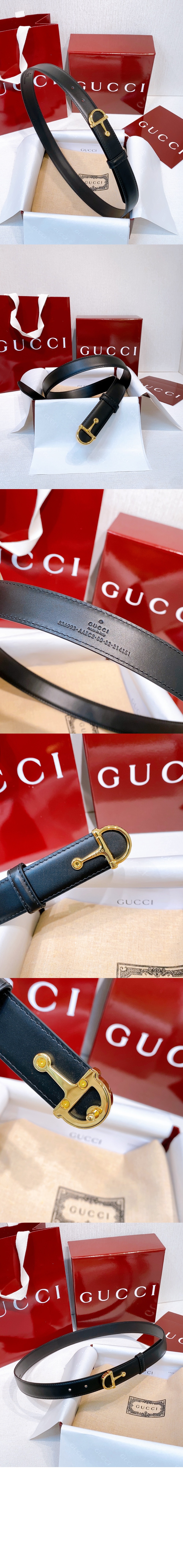 미러급레플리카사이트 | 명품레플리카 전문 쇼핑몰  | A퀄리티 - 하프 호스빗 버클이 달린 얇은 벨트 ‎836993 &gt; 구찌