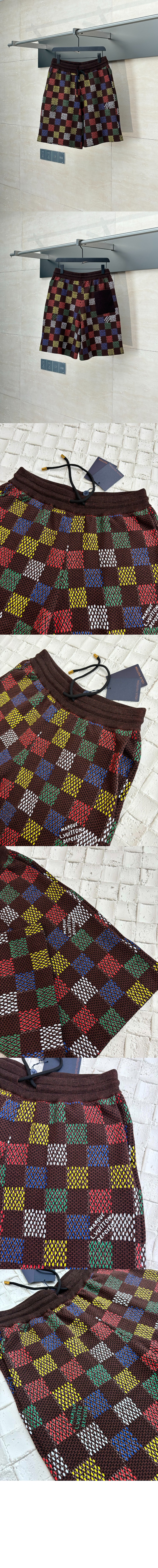 미러급레플리카사이트 | 명품레플리카 전문 쇼핑몰  | A퀄리티 - 자카드 다미에 코튼 저지 쇼츠 &gt; 루이비통