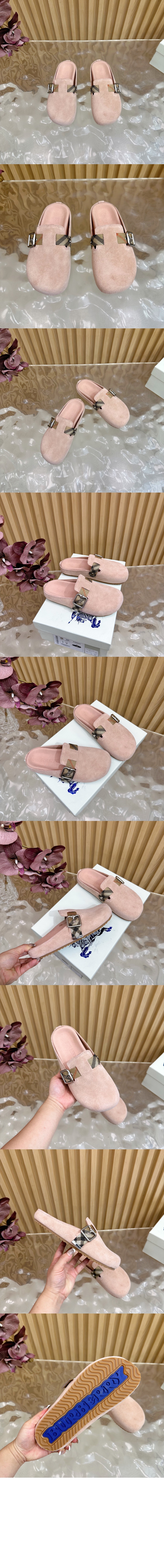 미러급레플리카사이트 | 명품레플리카 전문 쇼핑몰  | A퀄리티 - 체크 스웨이드 어친 클로그 811339 &gt; 버버리