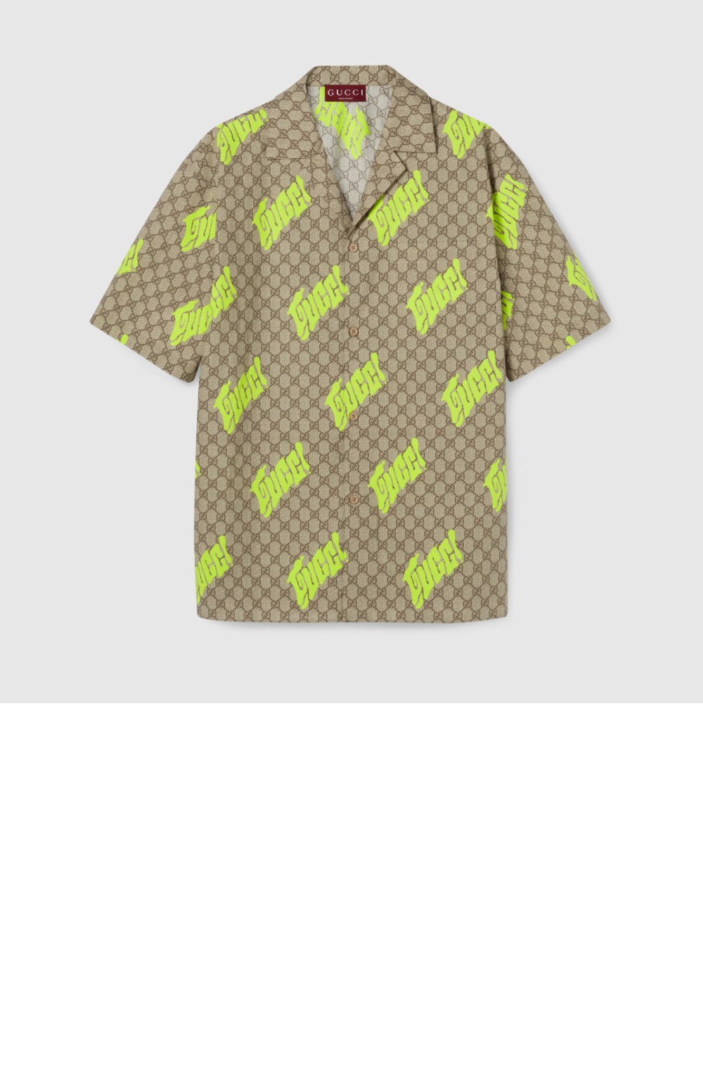 미러급레플리카사이트 | 명품레플리카 전문 쇼핑몰  | A퀄리티 - 프린트 코튼 포플린 볼링 셔츠 &gt; 구찌