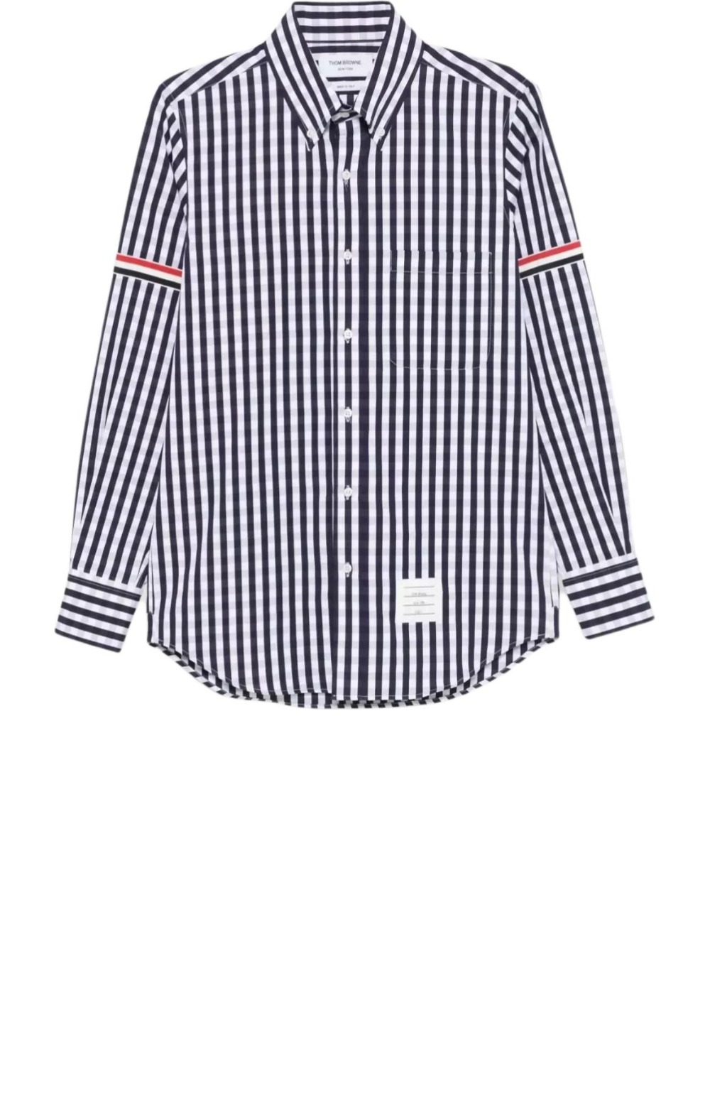 미러급레플리카사이트 | 명품레플리카 전문 쇼핑몰  | A퀄리티 - 깅엄 체크 포플린 암밴드 셔츠 &gt; 톰브라운