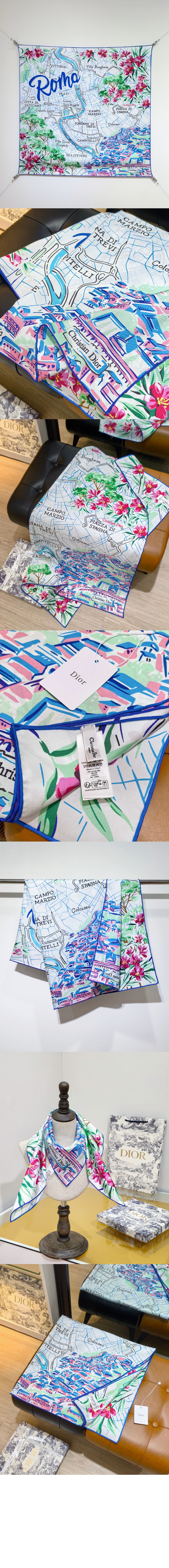 미러급레플리카사이트 | 명품레플리카 전문 쇼핑몰  | A퀄리티 - Souvenir 90 스퀘어 스카프 54RIV &gt; 디올