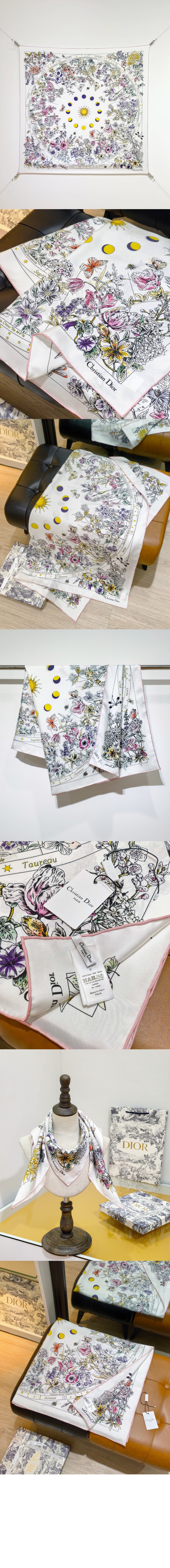 미러급레플리카사이트 | 명품레플리카 전문 쇼핑몰  | A퀄리티 - Astral Flowers 90 스퀘어 스카프 55FWC &gt; 디올