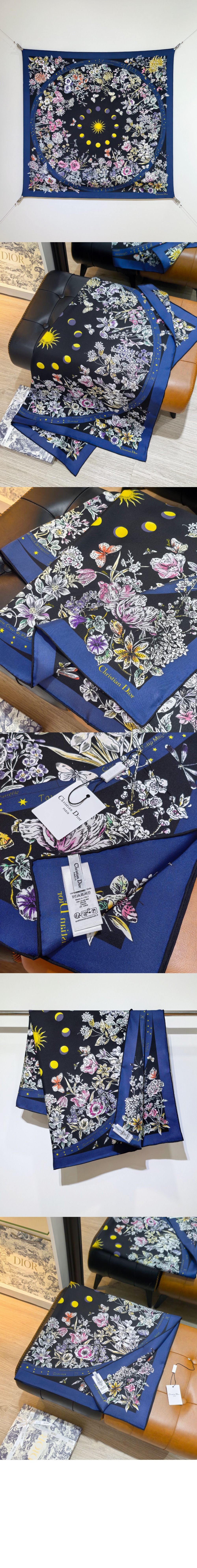 미러급레플리카사이트 | 명품레플리카 전문 쇼핑몰  | A퀄리티 - Astral Flowers 90 스퀘어 스카프 55FWC &gt; 디올