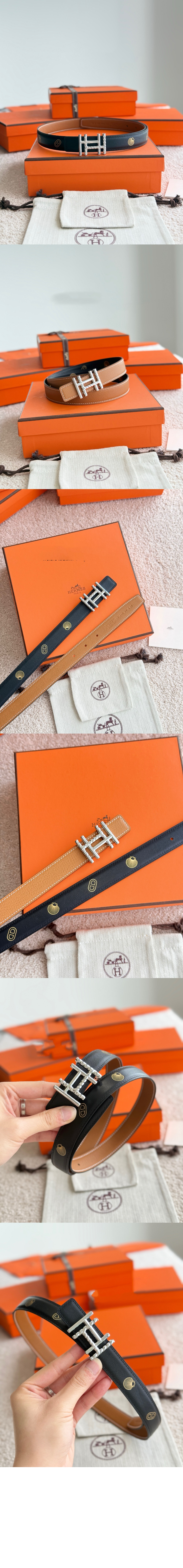 미러급레플리카사이트 | 명품레플리카 전문 쇼핑몰  | A퀄리티 - H au Carre Twist 벨트 버클 Hermes sur Mer 리버서블 가죽 스트랩 &gt; 에르메스