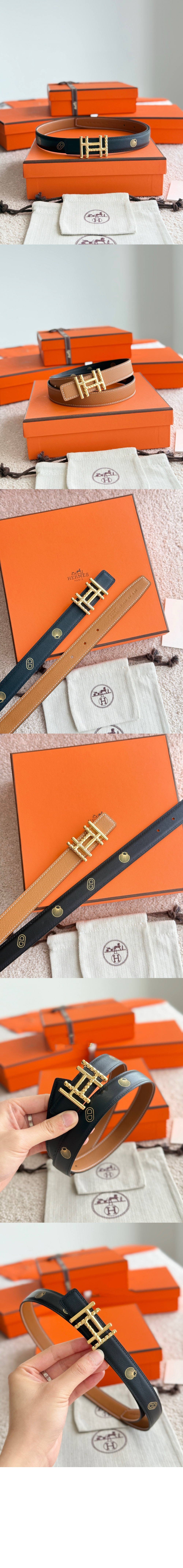 미러급레플리카사이트 | 명품레플리카 전문 쇼핑몰  | A퀄리티 - H au Carre Twist 벨트 버클 Hermes sur Mer 리버서블 가죽 스트랩 &gt; 에르메스