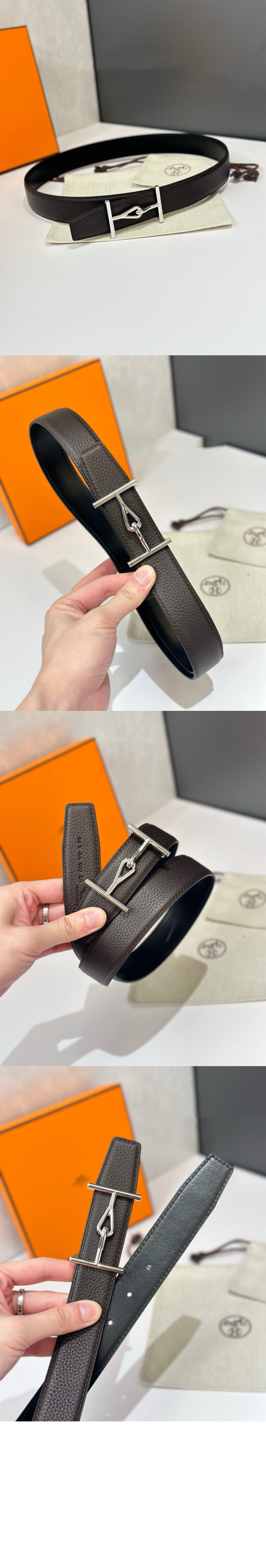 미러급레플리카사이트 | 명품레플리카 전문 쇼핑몰  | A퀄리티 - Jumbo 벨트 버클 리버서블 가죽 스트랩 &gt; 에르메스