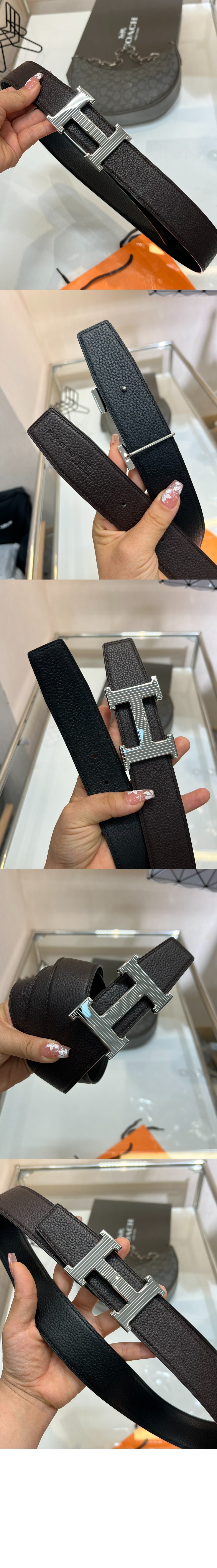미러급레플리카사이트 | 명품레플리카 전문 쇼핑몰  | A퀄리티 - H Strie 벨트 버클 리버서블 가죽 스트랩 &gt; 에르메스