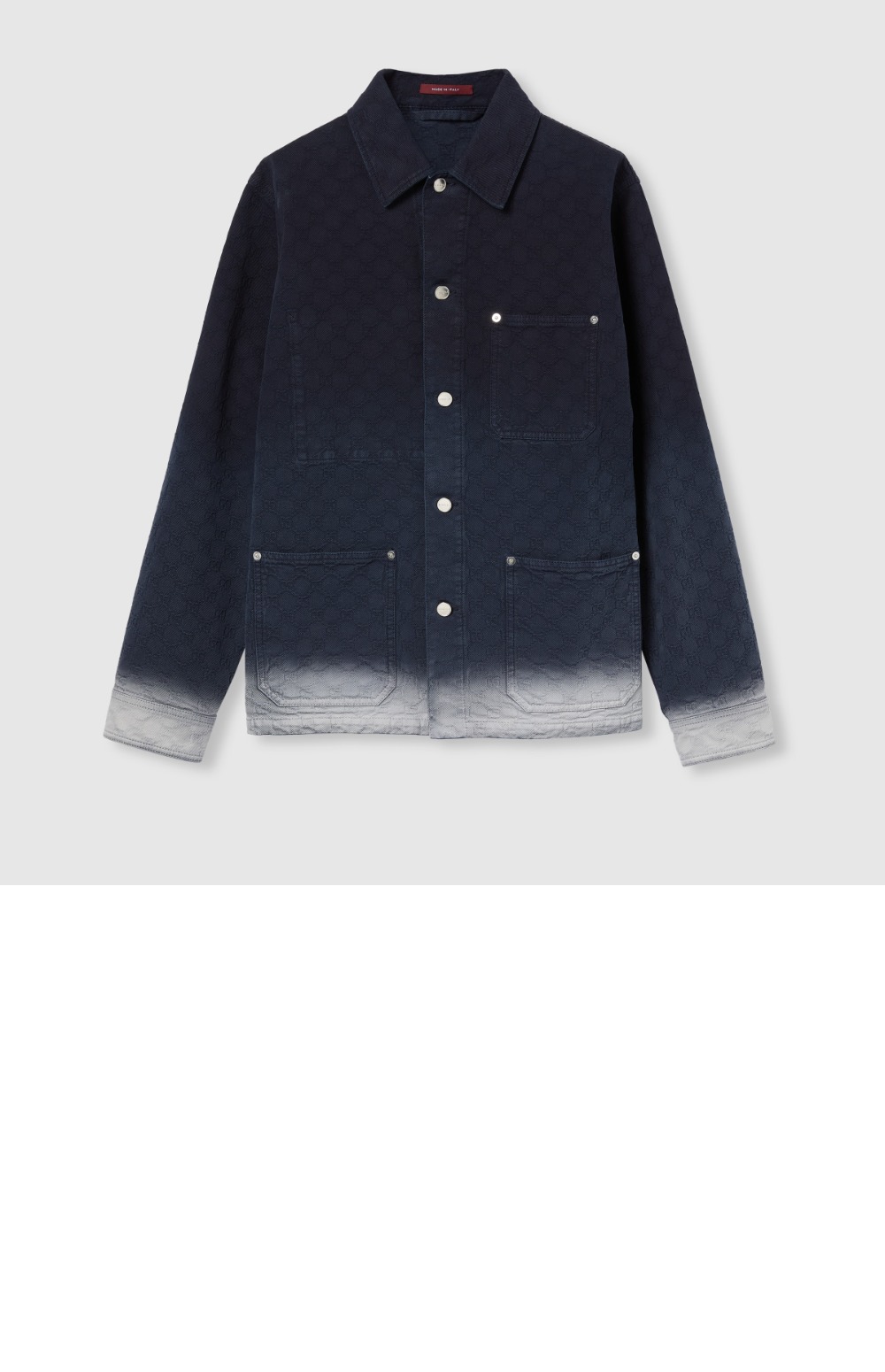 미러급레플리카사이트 | 명품레플리카 전문 쇼핑몰  | A퀄리티 - 블리치 GG 코튼 데님 자카드 셔츠 > 구찌