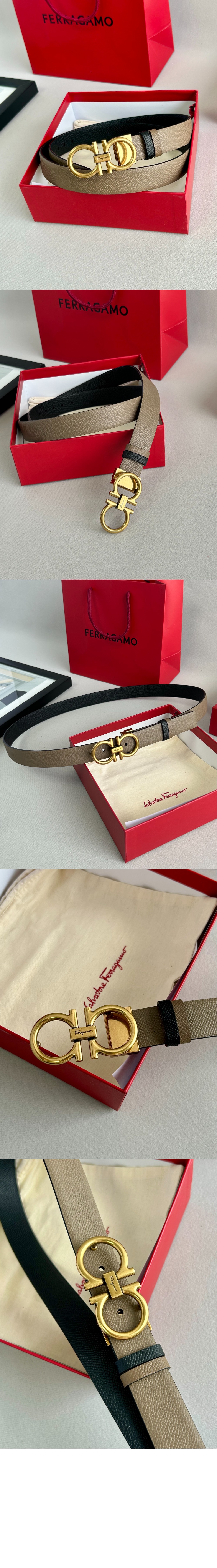 미러급레플리카사이트 | 명품레플리카 전문 쇼핑몰  | A퀄리티 - 간치니 양면 벨트 23A564 > 페레가모