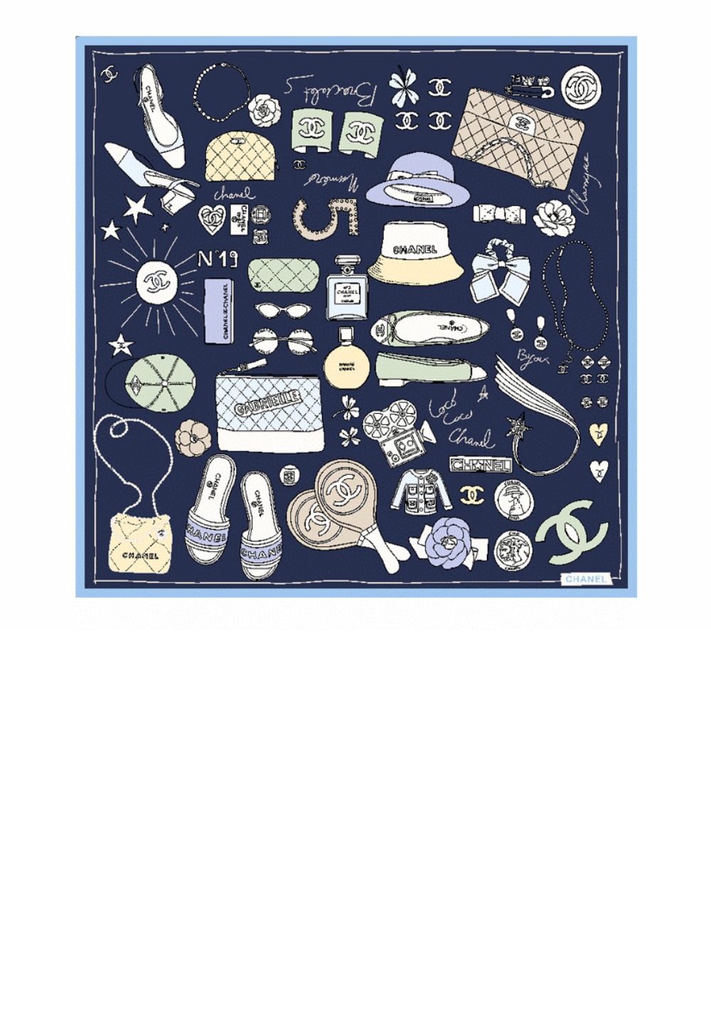 미러급레플리카사이트 | 명품레플리카 전문 쇼핑몰  | A퀄리티 - 스퀘어 스카프 AA9820 &gt; 샤넬