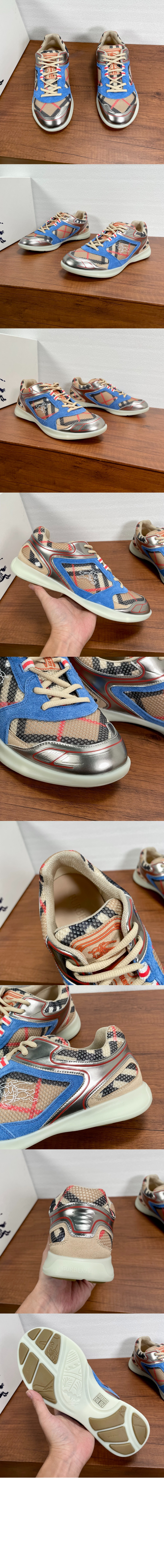 미러급레플리카사이트 | 명품레플리카 전문 쇼핑몰  | A퀄리티 - 체크 매트릭스 스포츠 스니커즈 811185 &gt; 버버리