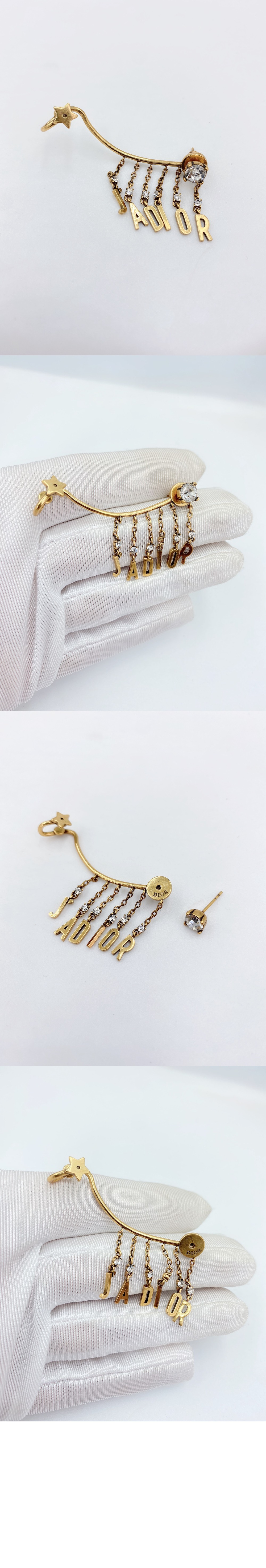 미러급레플리카사이트 | 명품레플리카 전문 쇼핑몰  | A퀄리티 - 이어커프 레터링 드롭 귀걸이 E1162 > 디올