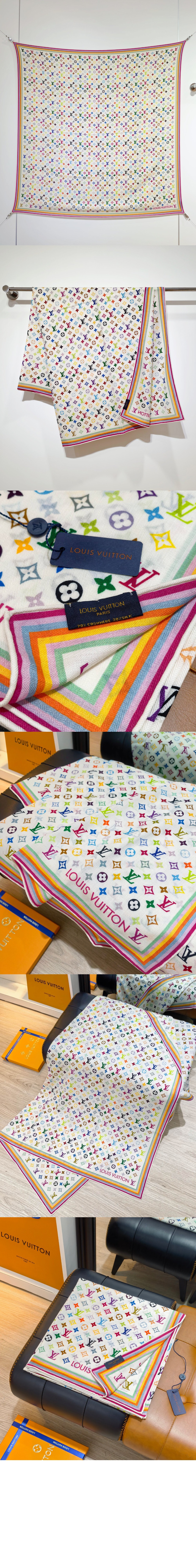 미러급레플리카사이트 | 명품레플리카 전문 쇼핑몰  | A퀄리티 - LV x TM 모노그램 멀티컬러 숄 M94974 > 루이비통