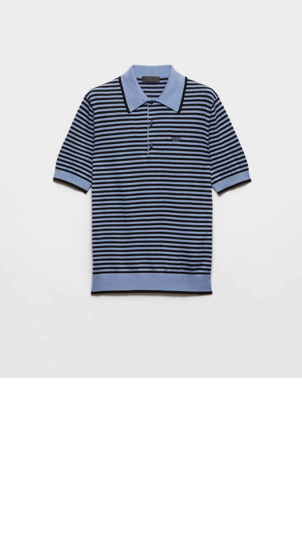 미러급레플리카사이트 | 명품레플리카 전문 쇼핑몰  | A퀄리티 - 스트라이프 코튼 폴로 셔츠 &gt; 프라다