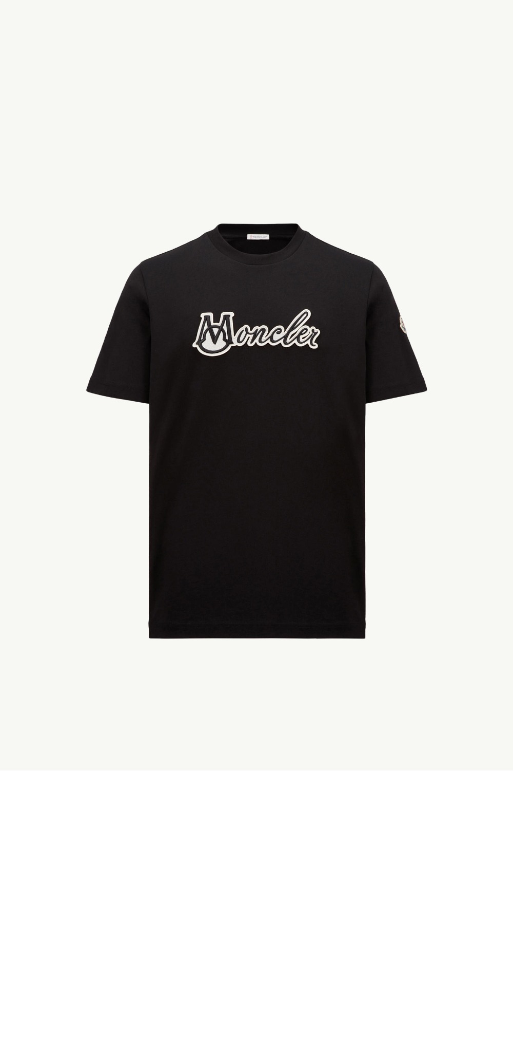 미러급레플리카사이트 | 명품레플리카 전문 쇼핑몰  | A퀄리티 - 자수 바시티 로고 코튼 티셔츠 &gt; 몽클레어