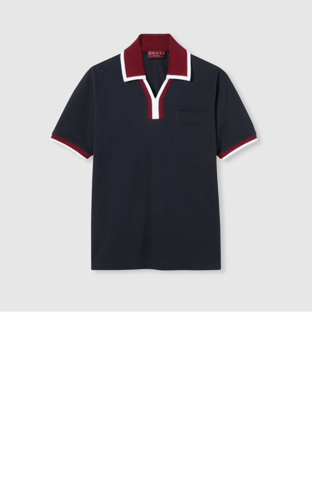 미러급레플리카사이트 | 명품레플리카 전문 쇼핑몰  | A퀄리티 - 코튼 피케 폴로 셔츠 > 구찌