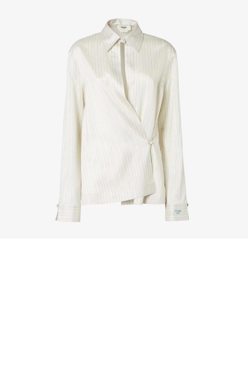 미러급레플리카사이트 | 명품레플리카 전문 쇼핑몰  | A퀄리티 - 줄무늬 실크 셔츠 &gt; 펜디